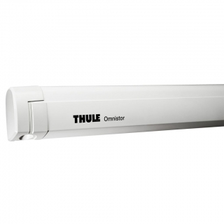 Thule Omnistor 5200 bílá, 450 cm, plachta Mystic šedá