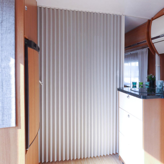 Dělicí stěna REMIform II 210 x 190 cm, krémově bílá