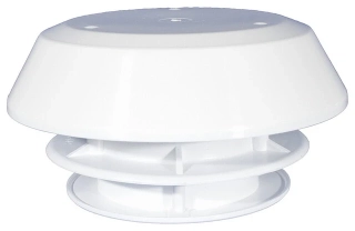 Střešní ventilace s připojením na trubku 80 mm