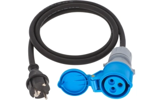 Adaptér CEE / Schuko vidlice 5 m