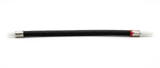 Nylonová flexi hadice 8/10 mm, 350 mm, červená